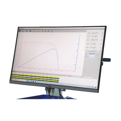 High Precision Long Pulse Width IV Tester For Advanced Solar Panel Production Line