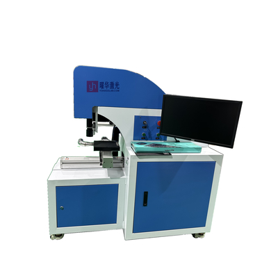 Macchina di taglio laser semiautomatica. Tagliatore ad alta precisione per celle solari per linee di produzione fotovoltaiche.