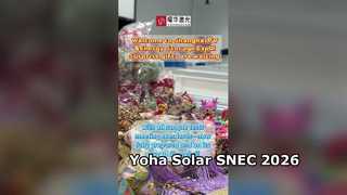 Siamo entusiasti di annunciare che Yoha Solar parteciperà a SNEC 2026 Shanghai, uno dei